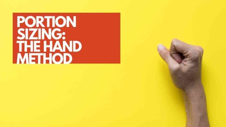 Portion Sizing - The ✋ Method
