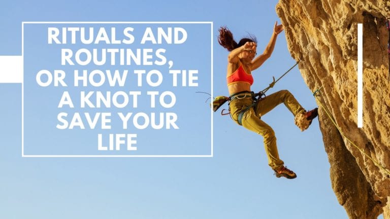 3 ways to add rituals and routines to your training