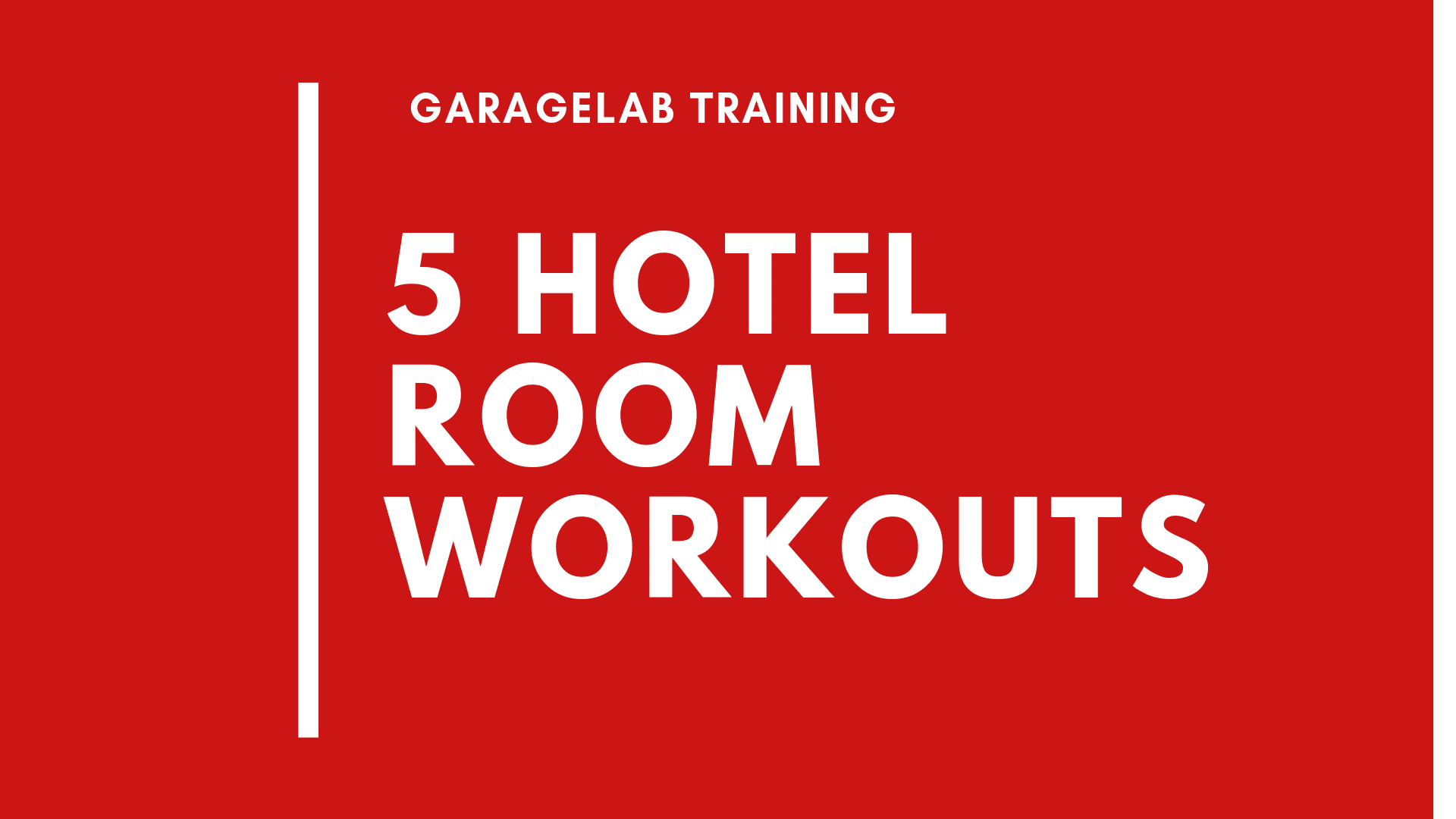 5HotelRoomWOrkouts